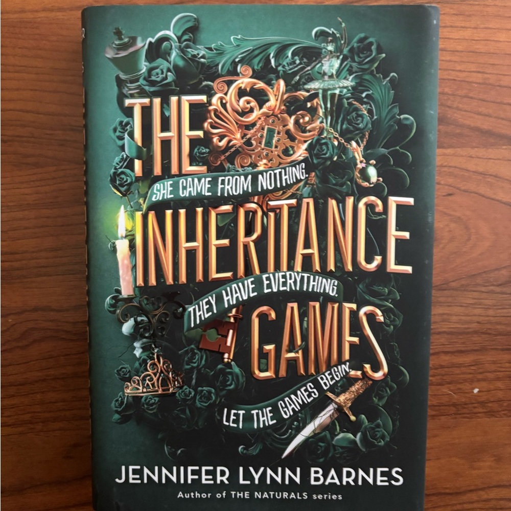 The Inheritance Games by Jennifer Lynn Barnes - Green Cover